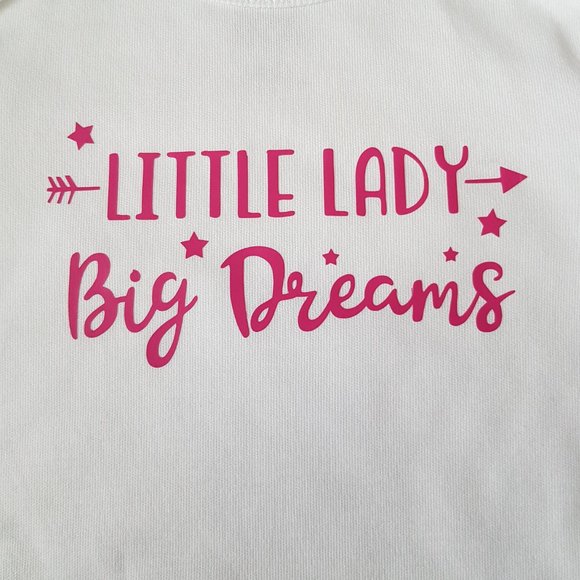 "Little Lady, Big Dreams" Bodysuit - Picture 2 of 7
